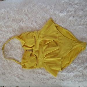 Forever 21 Plus Peplum Swimsuit